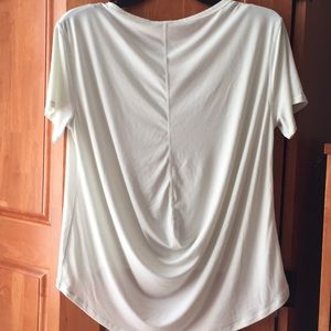EUC White Lululemon T Shirt Size 6
